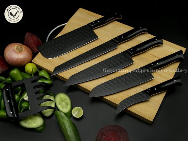 Midnight Black Chef Knife Set - Image 2