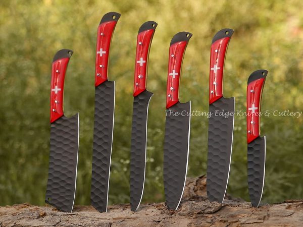 Alpine Black Coated Knife Set - Image 2