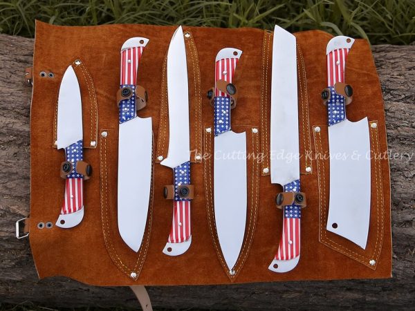 USA Flag Knife Collection - Image 5