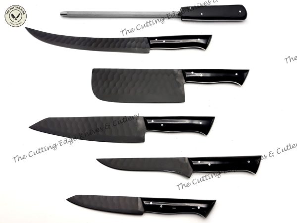 Ultimate Black Chef Knife Set - Image 5