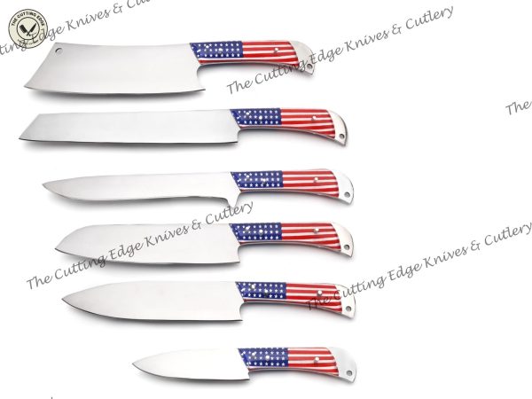 USA Flag Knife Collection - Image 6