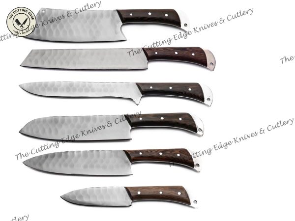 Premium WengeWood Knife Set - Image 6