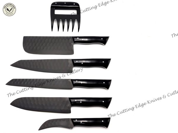 Midnight Black Chef Knife Set - Image 6