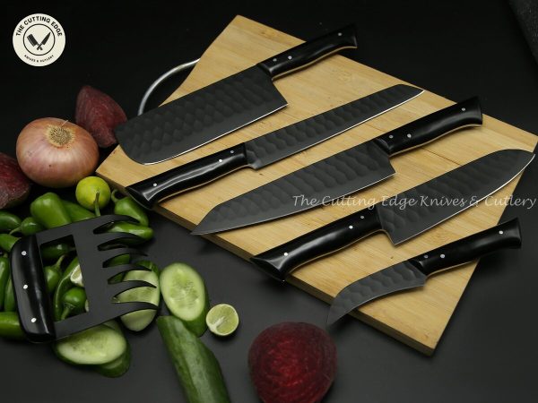 Midnight Black Chef Knife Set - Image 3