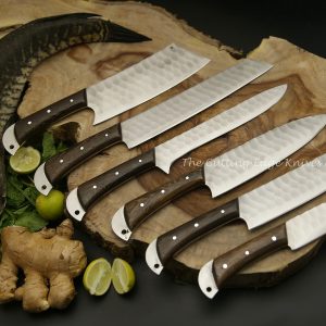 Premium WengeWood Knife Set