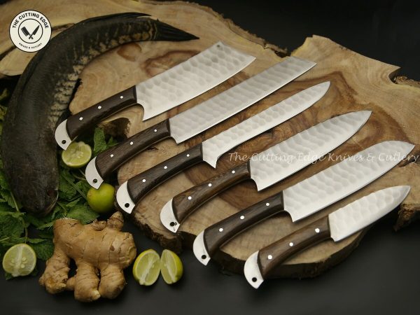 Premium WengeWood Knife Set