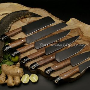 Resinwood Tipped Chef Knife Set