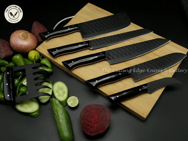 Midnight Black Chef Knife Set