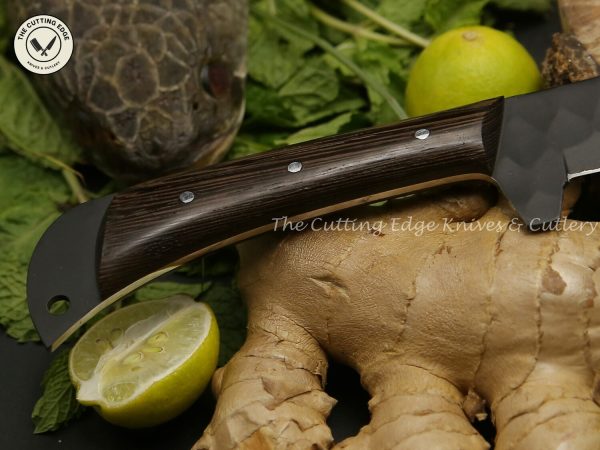 Wavy Forged Wenge Knife Set - Image 4