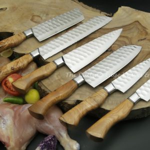Rain Drop Forged Chef Knives