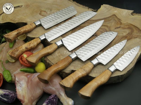 Rain Drop Forged Chef Knives