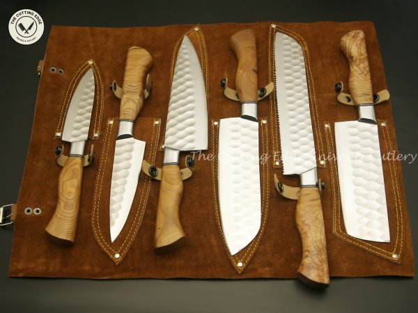Rain Drop Forged Chef Knives - Image 5