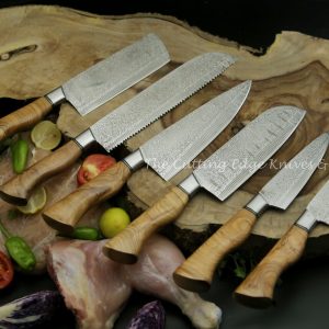 Artisan Crafted Damascus Knives