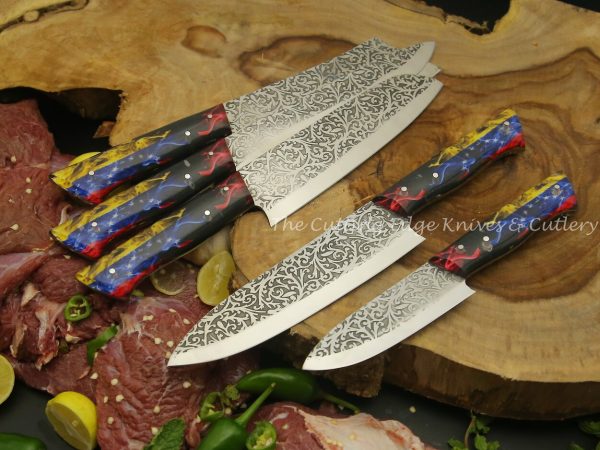 Blazy Etching Steel Chef Set - Image 2