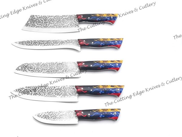 Blazy Etching Steel Chef Set - Image 6