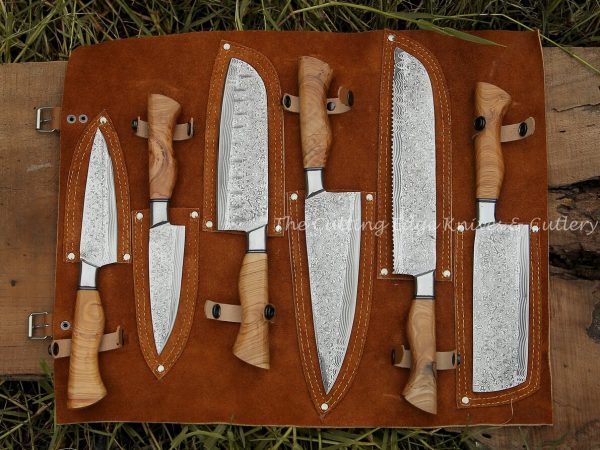 Artisan Crafted Damascus Knives - Image 5