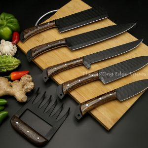 Premium Wooden Chef Knives