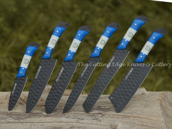 El Salvador Flag Kitchen Knives