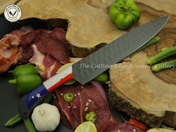 Chilean Flag Steel Chef Knives - Image 4