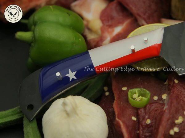 Chilean Flag Steel Chef Knives - Image 5